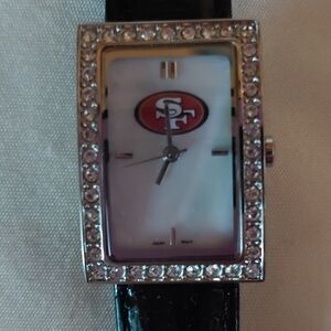 San Francisco 49ers Watch with Black Strap